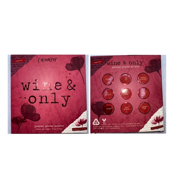 Wine& only eyeshadow palette new in box